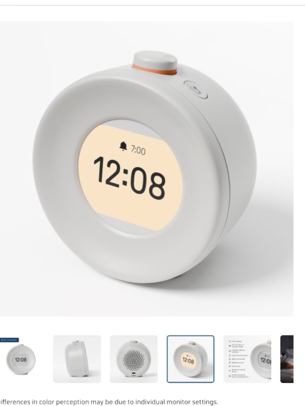 Mudita Harmony 2 minimalist e-ink gentle alarm clock